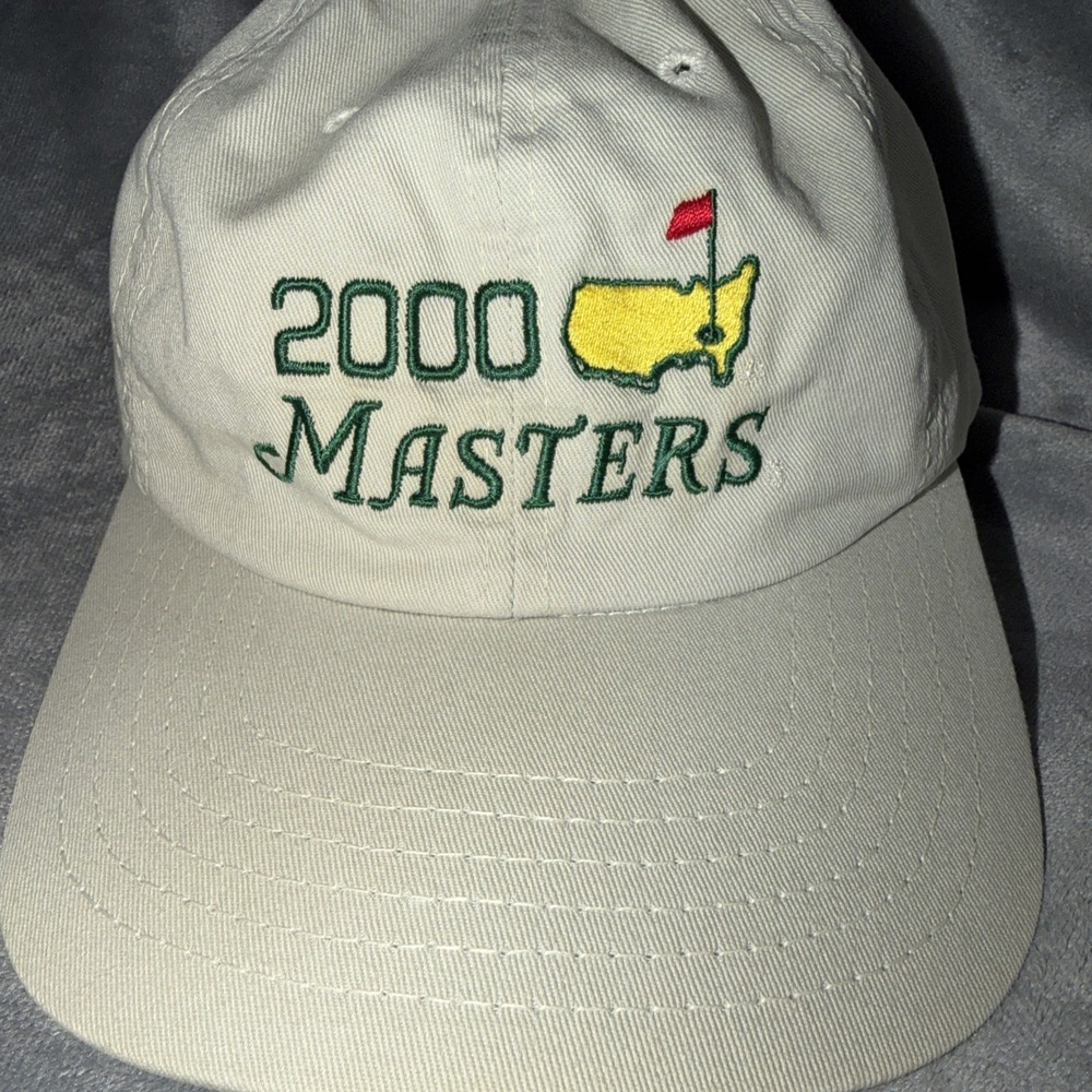 Vintage Masters  Embroidered Hat‎ American Needle Stone Cap  Original Tag